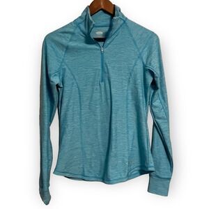 Old Navy Aqua Blue Athletic Pullover Jacket